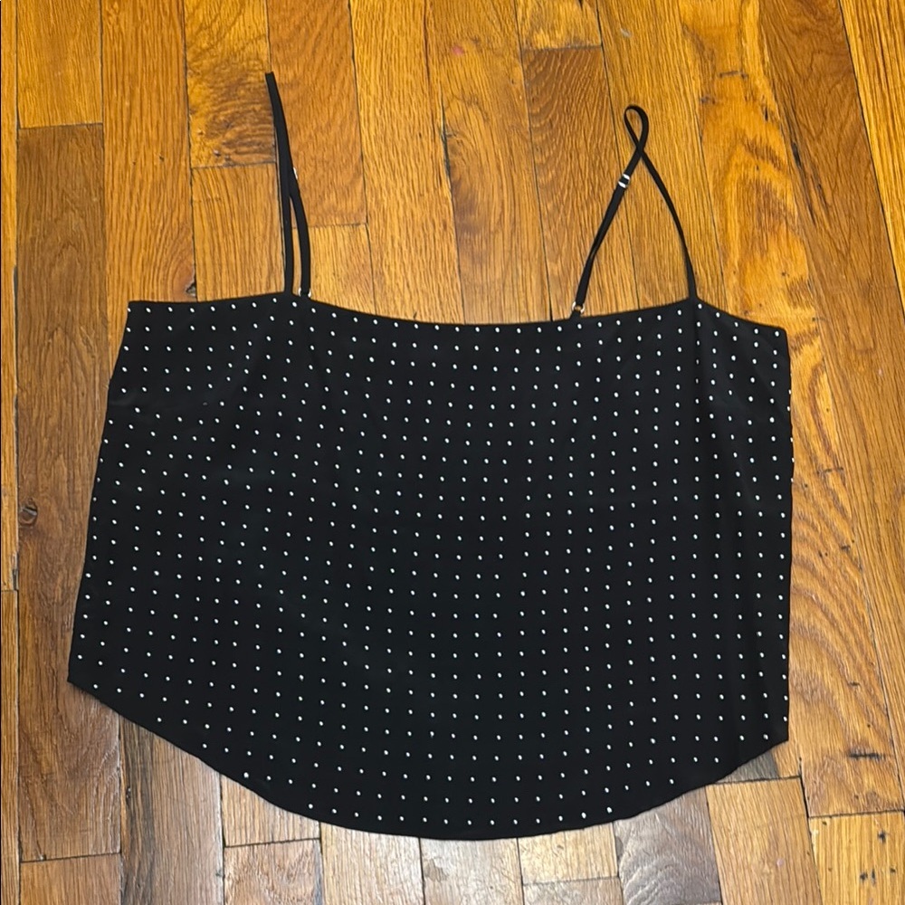 Black Studded Cami Top Fleur Du Mal